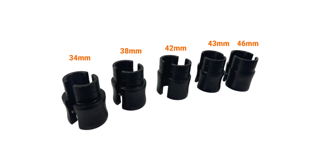 Kit Instalador de Retenes Barras Invertidas 34mm-38mm-42mm-43mm-46mm
