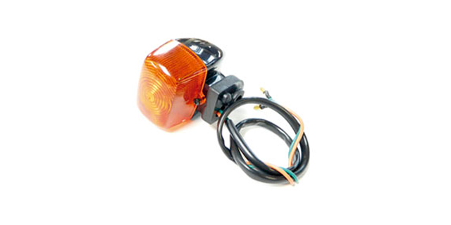 Direccional Honda Xlr125 - Xr250 Tornado -nxr125 -nxr150 - Xl200 del Izq-tras Der Naranja
