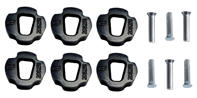 Kit Reparacion Corona Clutch Bajaj Pulsar 180 V2009- 180ug(10-up)- 180 Gt Bs Iv (18-up) - Pulsar 180neon (21-up) -200 Oil Cooled(14-up) - 220f- 220s - 220ss (15-up) con Seis Remaches de Diam 4x20