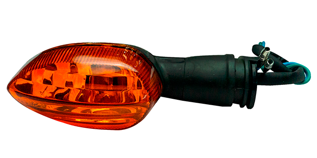 Direccional Yamaha Fz16-ybr125-ycz110-sz15rr-sz-rr Corta del Izq-tras Der Naranja (206319)