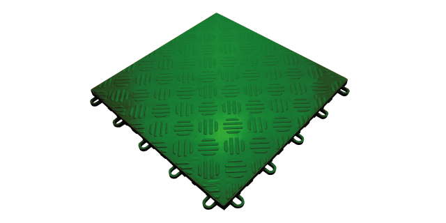 PISO PLASTICO MODULAR SELLADO COLOR VERDE LIMPIA FACIL 33cm x 33cm ...