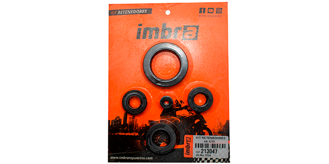 KIT RETENEDORES AK 125S (5 pzas) (213047)