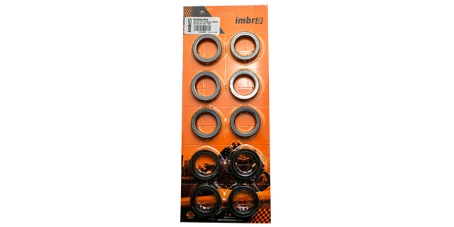 RETENEDOR TELESCOPICO 30-40.5-10.5 YAMAHA LIBERO 110-125- RX 100 - YBR 125 Paquete x 10 (213060)
