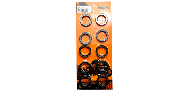 RETENEDOR TELESCOPICO 30-40.5-10.5 BAJAJ BOXER YAMAHA RX BANDA (DOBLE ACCION) Paquete x 10 (213094)