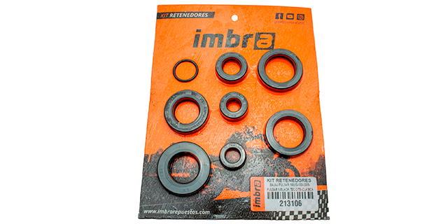 KIT RETENEDORES BAJAJ PULSAR 180UG-180V2009-PULSAR II-BLACK-TEC-DTSi-CLASICA (213106)